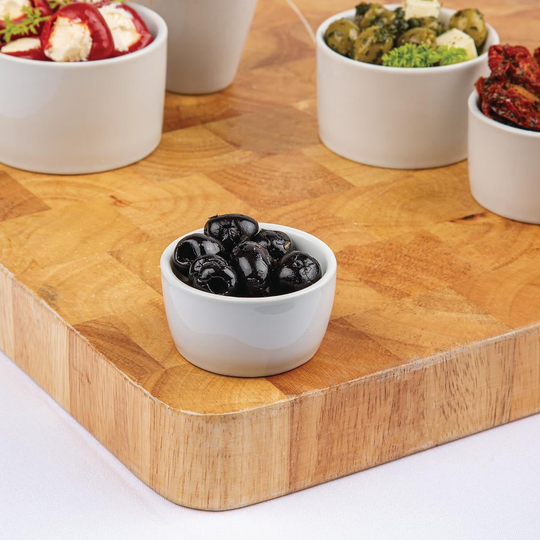 Olympia Whiteware Butter Dishes 62.5mm (12 pack)