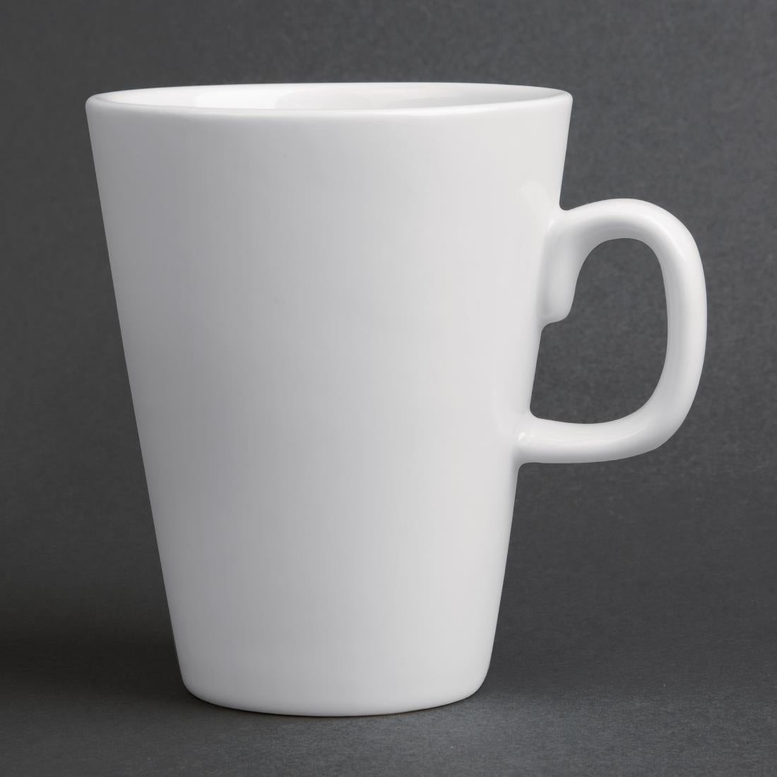 Olympia Whiteware Latte Mugs 310ml 11oz (12 pack)