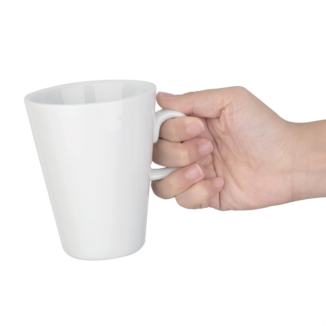Olympia Whiteware Latte Mugs 310ml 11oz (12 pack)