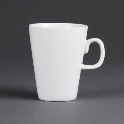 Olympia Whiteware Latte Mugs 310ml 11oz (12 pack)