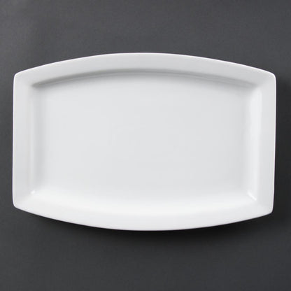 Olympia Whiteware Rectangular Plates 320mm (6 Pack)