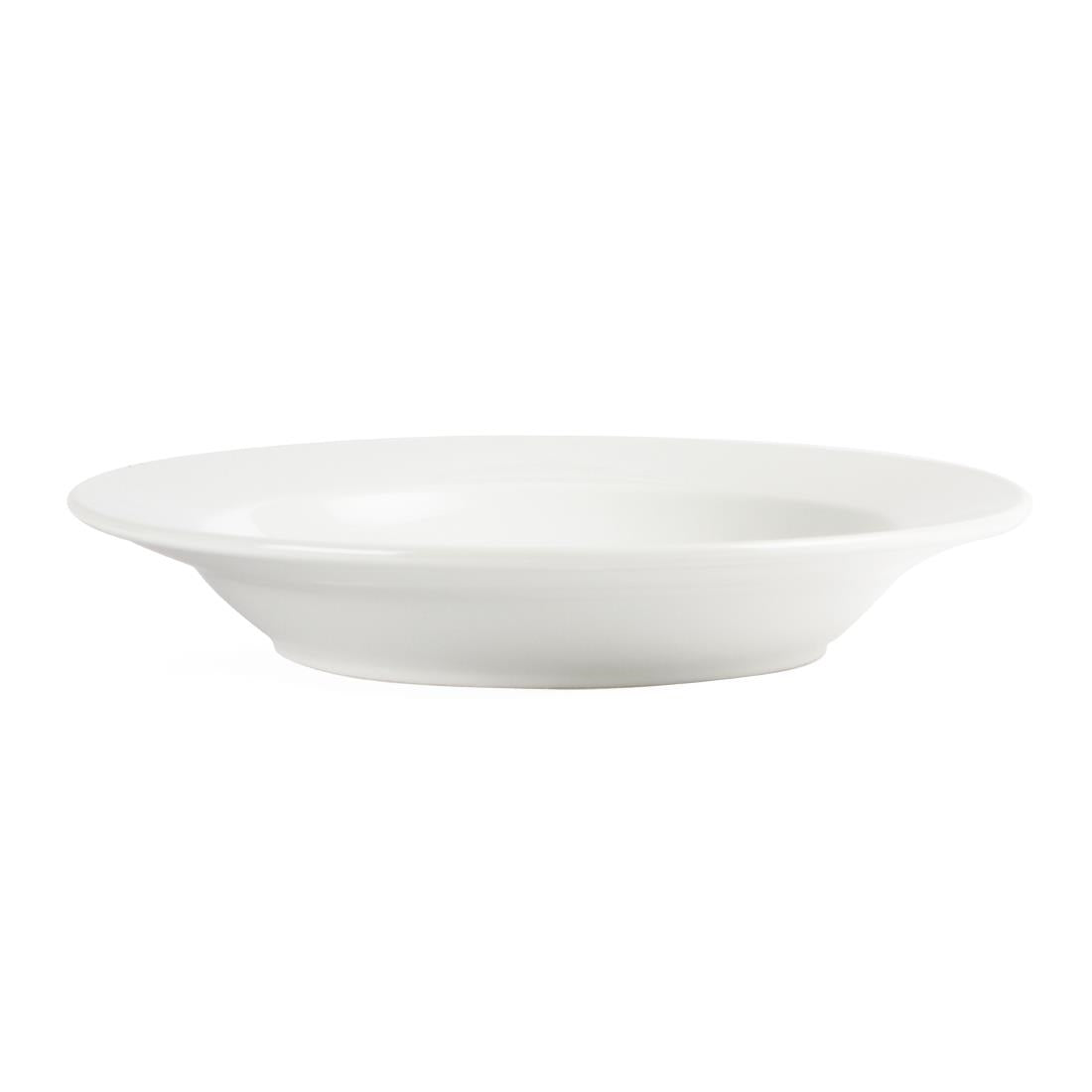 Olympia Whiteware Deep Plates 270mm 430ml (6 pack)