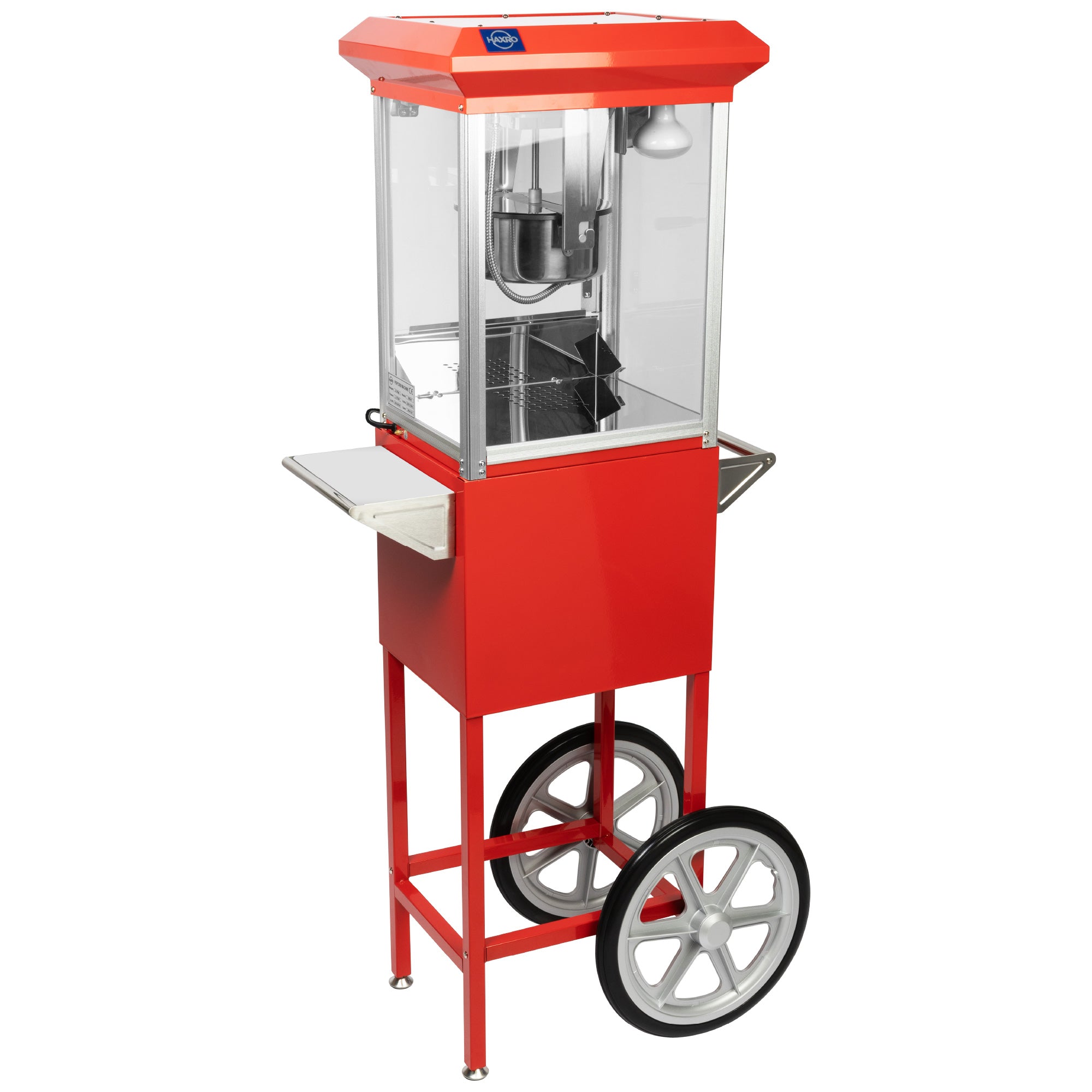 HAXRO Popcorn Machine & Cart 8oz - Red