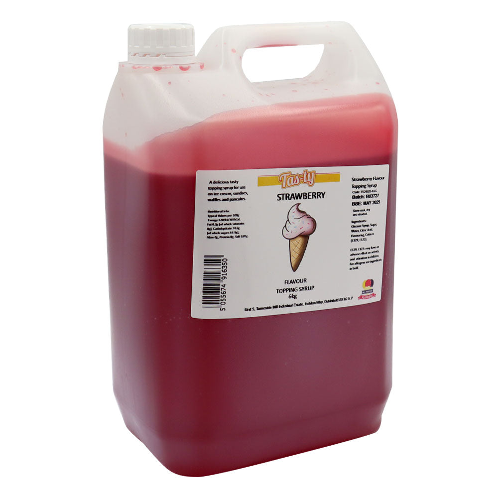 Tas-ty Strawberry Topping Sauce 6kg