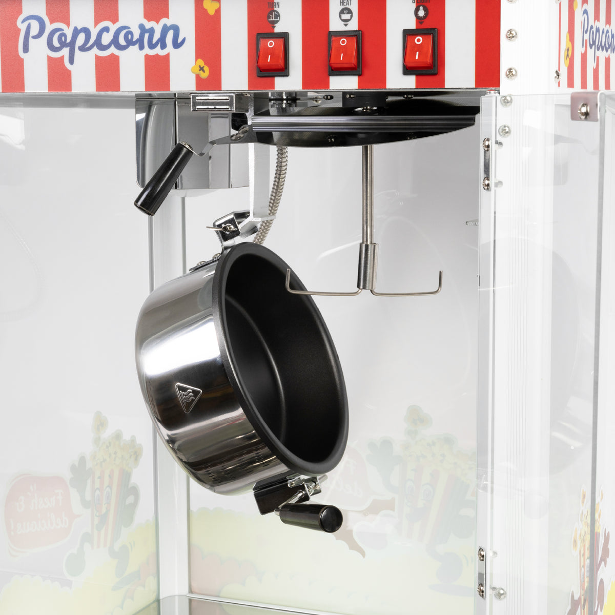HAXRO Popcorn Machine 8oz White