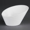 Olympia Whiteware Oval Sloping Bowls 176x 203mm - Pack of 3