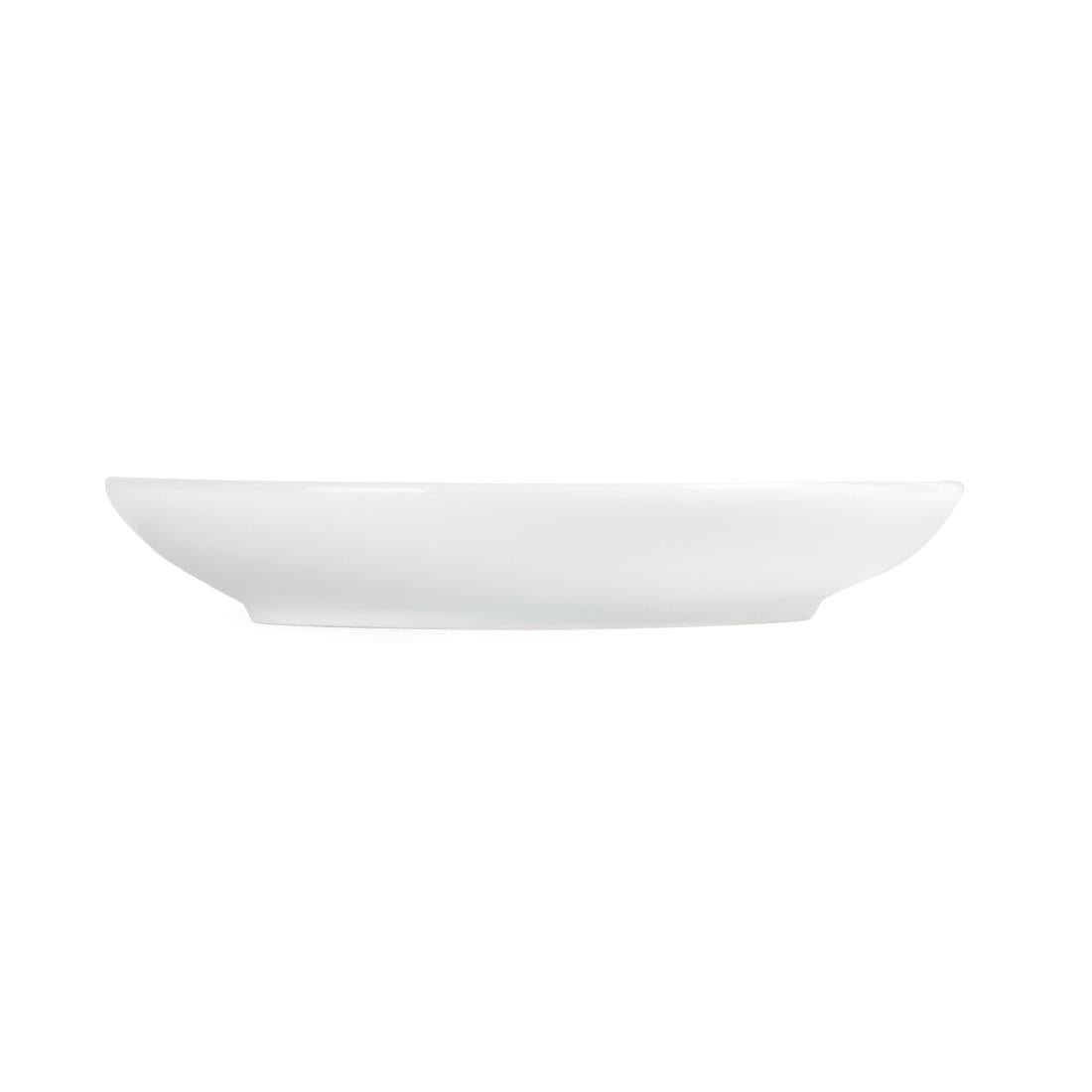 Olympia Whiteware Espresso Saucers (12 pack)