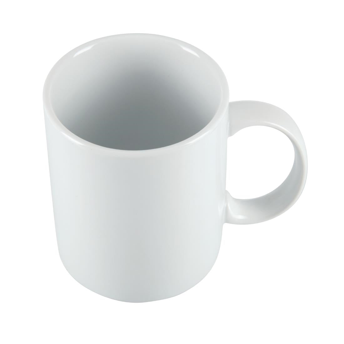 Olympia Whiteware Standard Mugs 10oz 284ml (12 Pack)