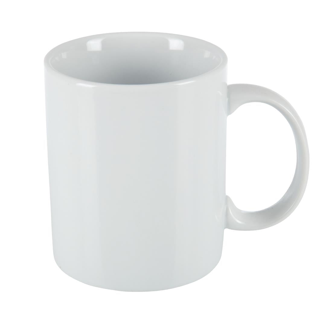 Olympia Whiteware Standard Mugs 10oz 284ml (12 Pack)