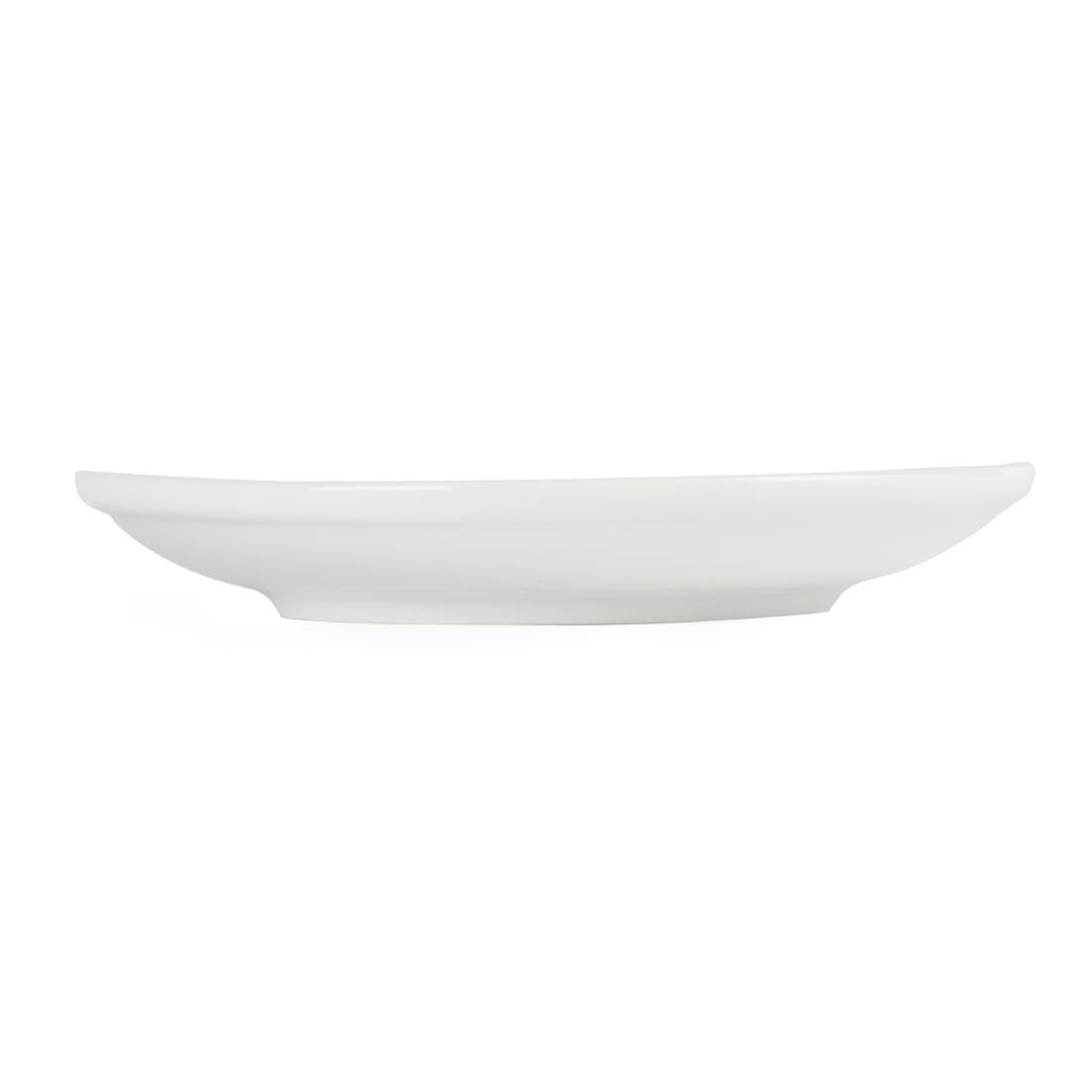 Olympia Whiteware Stacking Saucers 150mm (12 Pack)