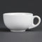 Olympia Whiteware Cappuccino Cups 200ml 7oz - Pack of 12