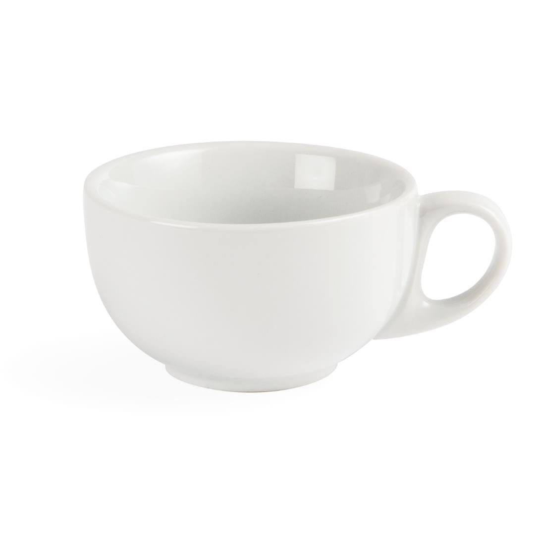 Olympia Whiteware Cappuccino Cups 200ml 7oz (12 Pack)