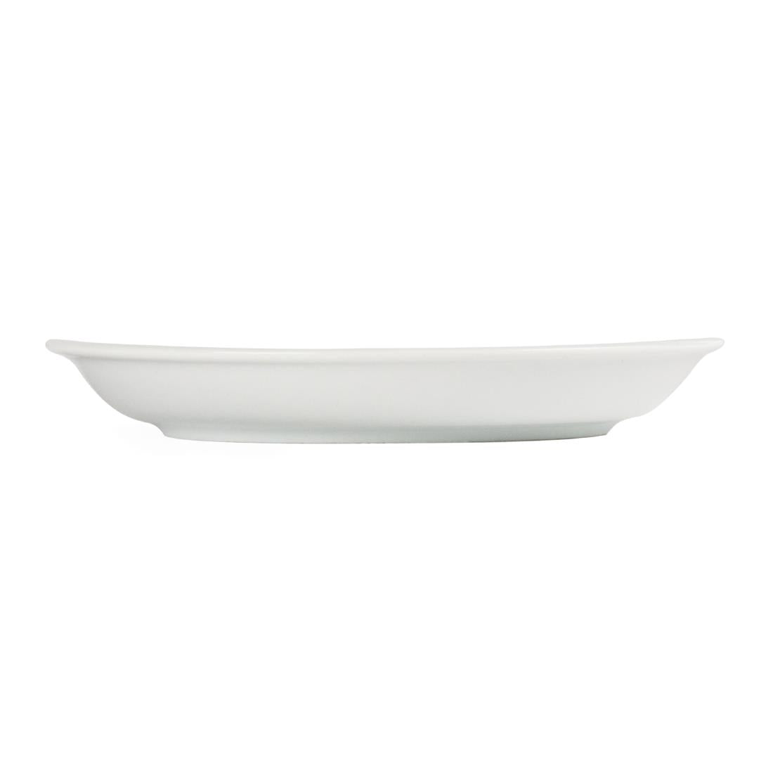 Olympia Whiteware Cappuccino Saucers (12 pack)