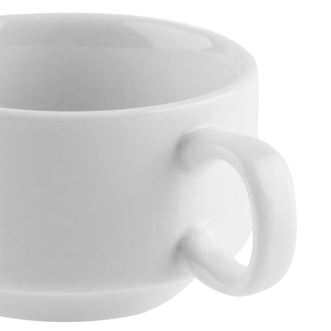 Olympia Whiteware Stacking Espresso Cups 85ml 3oz (12 pack)