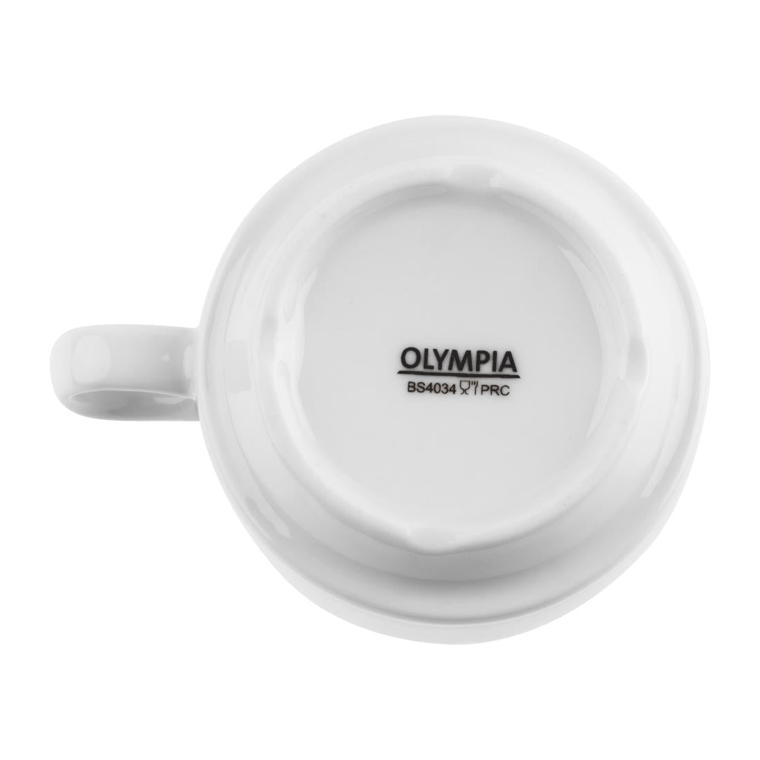 Olympia Whiteware Stacking Espresso Cups 85ml 3oz (12 pack)