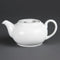 Olympia Whiteware Teapots 426ml - Pack of 4