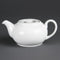 Olympia Whiteware Teapots 876ml - Pack of 4