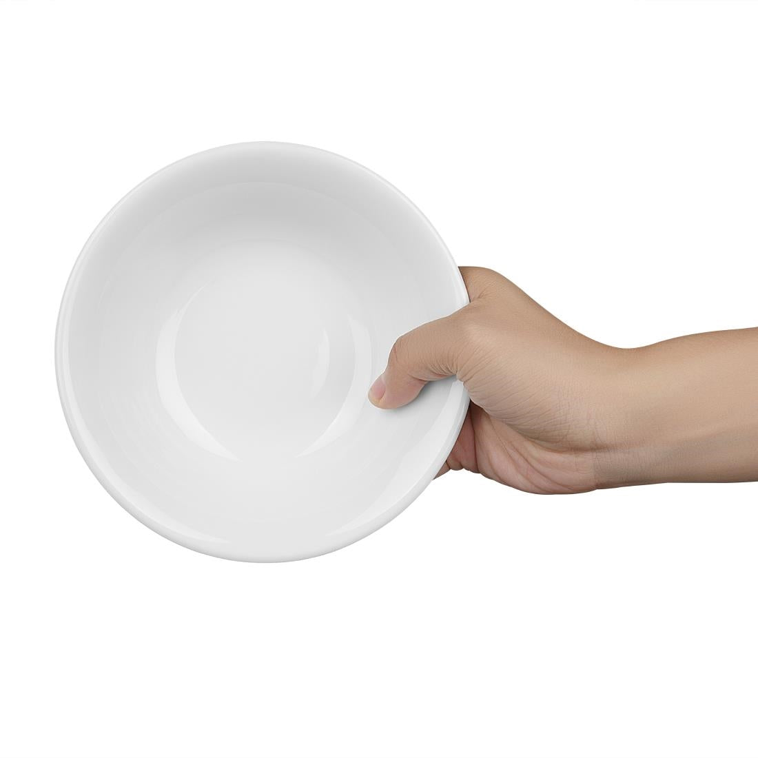 Olympia Whiteware Oatmeal Bowls 150mm 300ml (12 Pack)