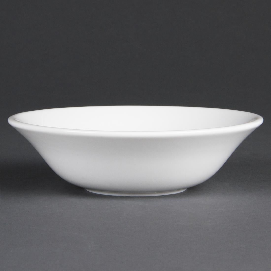 Olympia Whiteware Oatmeal Bowls 150mm 300ml (12 Pack)