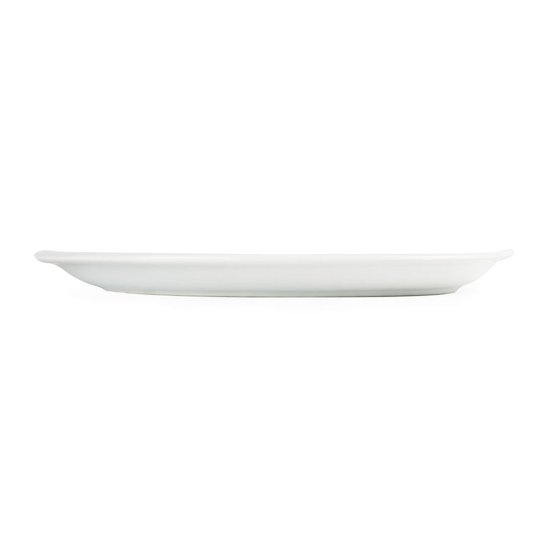 Olympia Whiteware Oval Platters 250mm (6 pack)