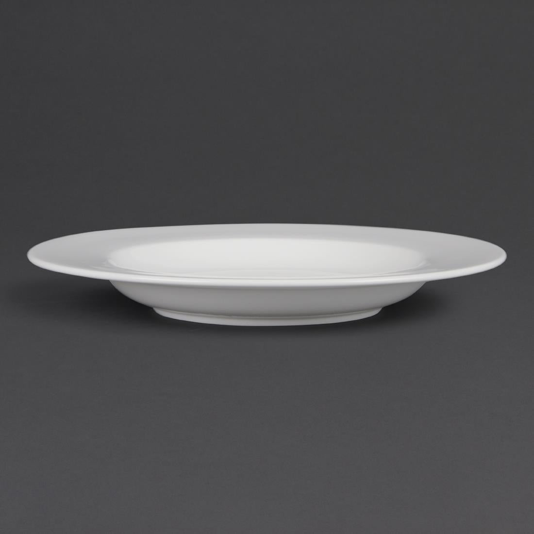 Olympia Whiteware Pasta Plates 310mm (4 pack)