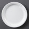 Olympia Whiteware Narrow Rimmed Plates 180mm - Pack of 12