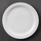 Olympia Whiteware Narrow Rimmed Plates 280mm - Pack of 6