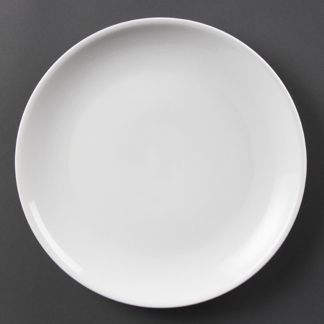 Olympia Whiteware Coupe Plates 280mm (6 pack)