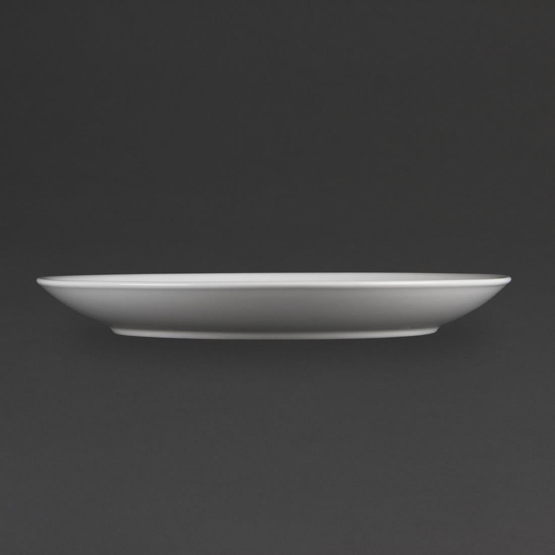 Olympia Whiteware Coupe Plates 280mm (6 pack)