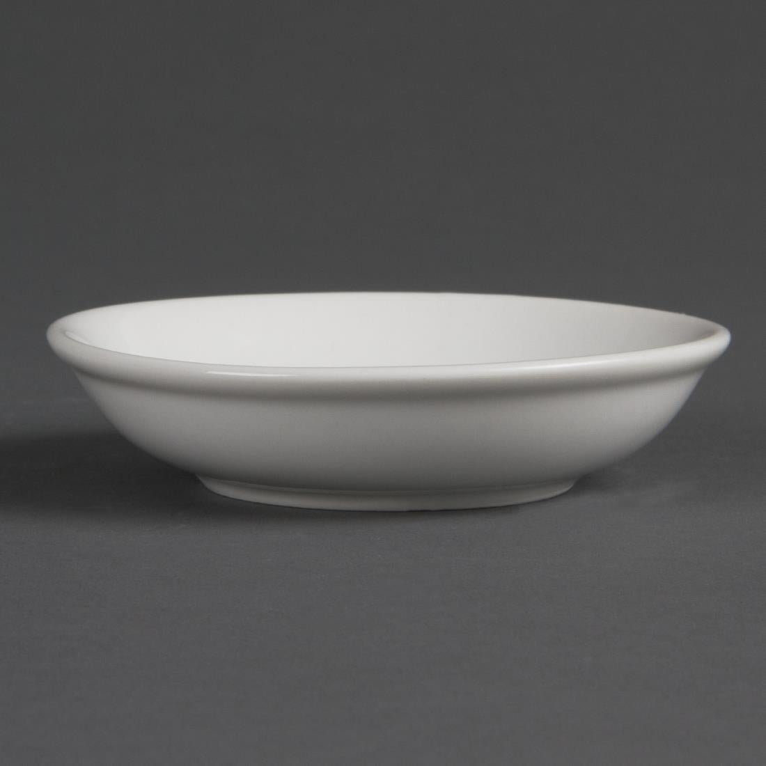 Olympia Whiteware Soy Dishes 100mm (12 pack)