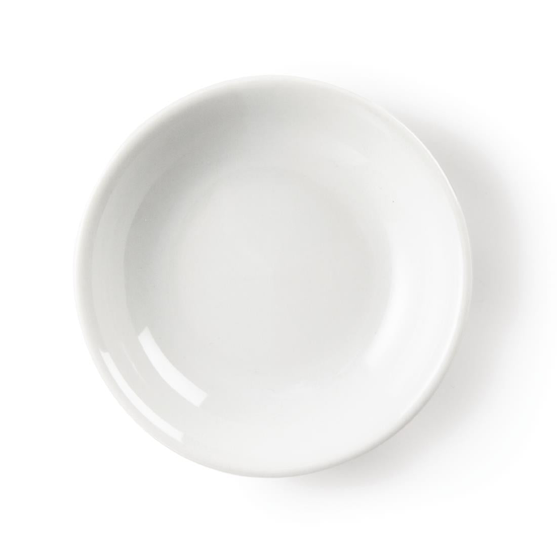 Olympia Whiteware Soy Dishes 100mm (12 pack)