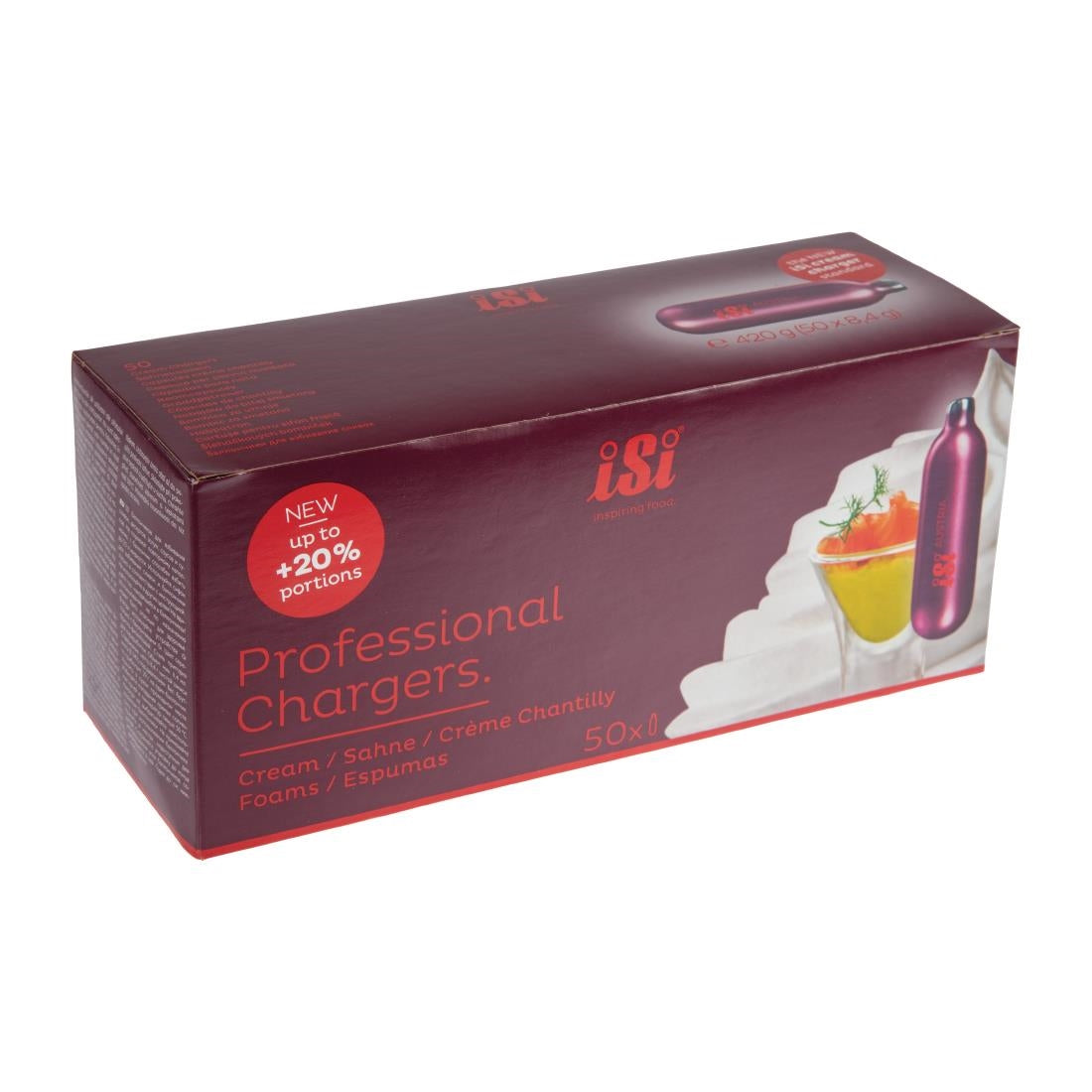 iSi Whipper Charger Bulbs (50 Pack)