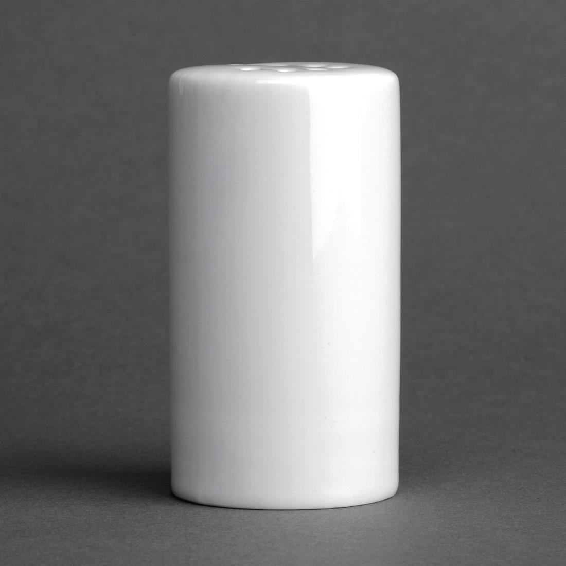 Olympia Whiteware Pepper Shakers 80mm (12 pack)