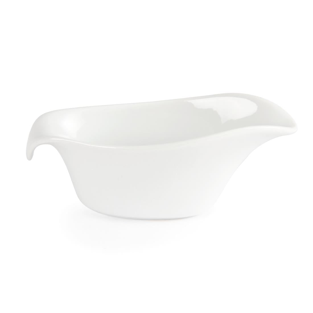Olympia Whiteware Gravy Boats 85ml 3oz (6 pack)