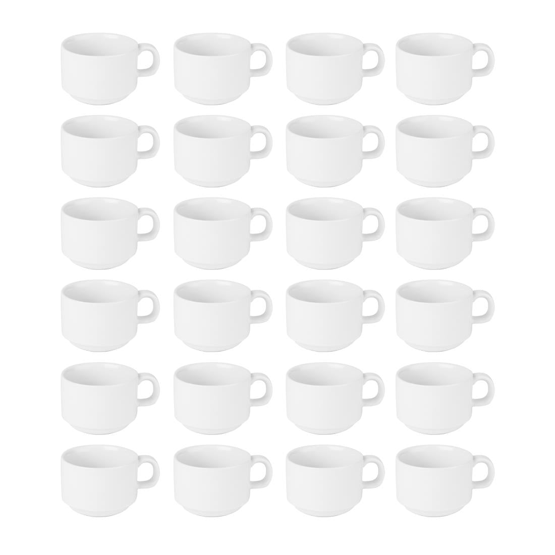 Olympia Athena Stacking Cups 200ml/7oz (Pack of 24)