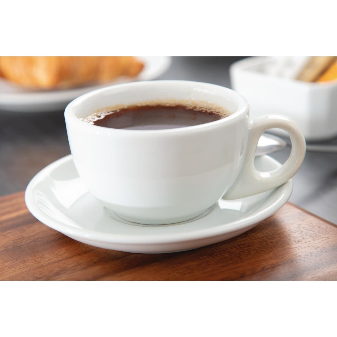 Olympia Athena Cappuccino Cups 220ml/8oz (24 Pack)
