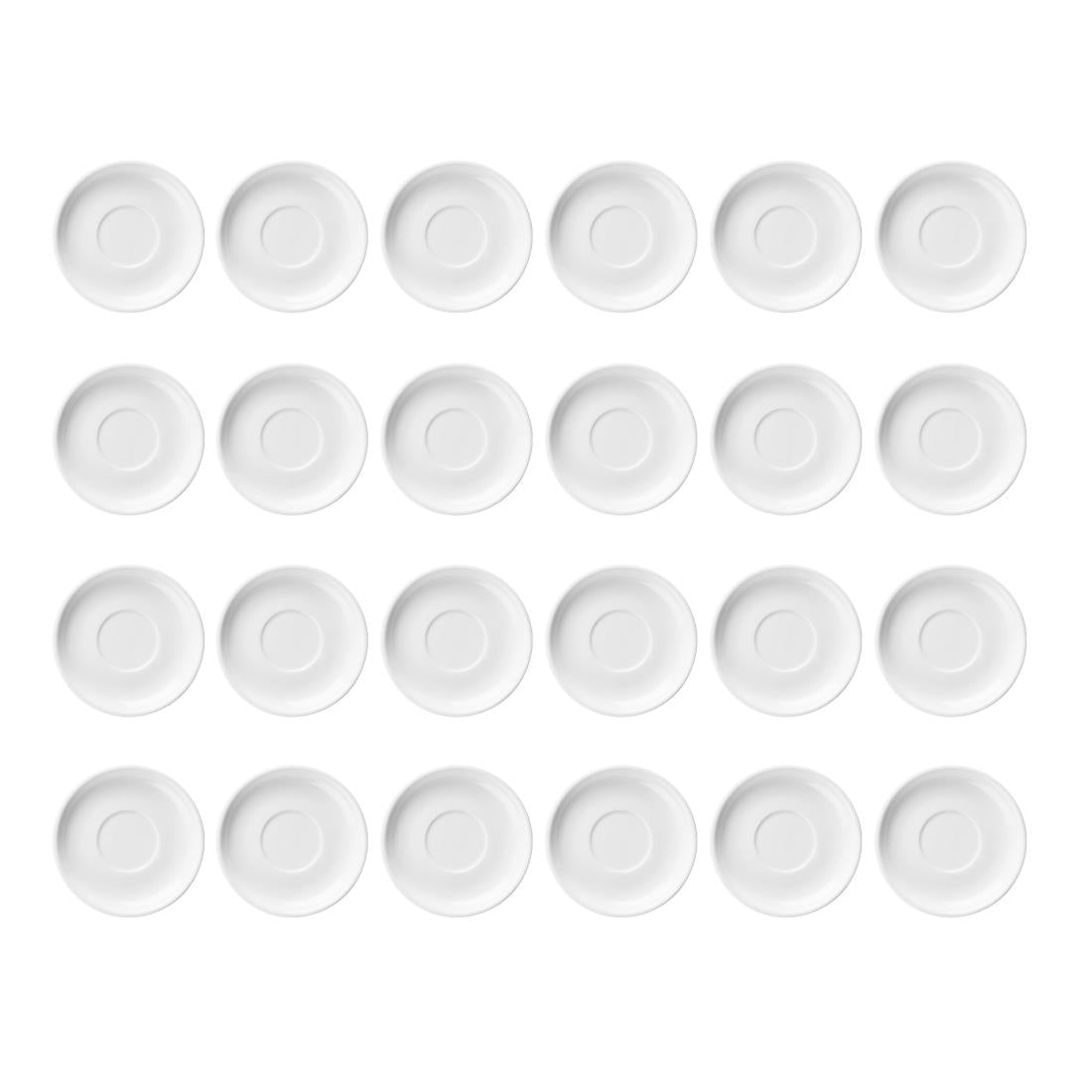Olympia Athena Saucers 145mm/5 3/4" (24 Pack)