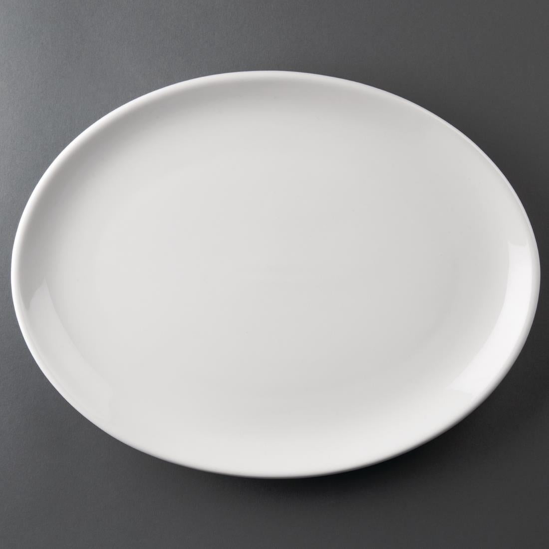 Olympia Athena Oval Coupe Plates 305x241mm (6 Pack)