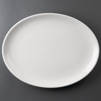 Olympia Athena Oval Coupe Plates 305x241mm (6 Pack)