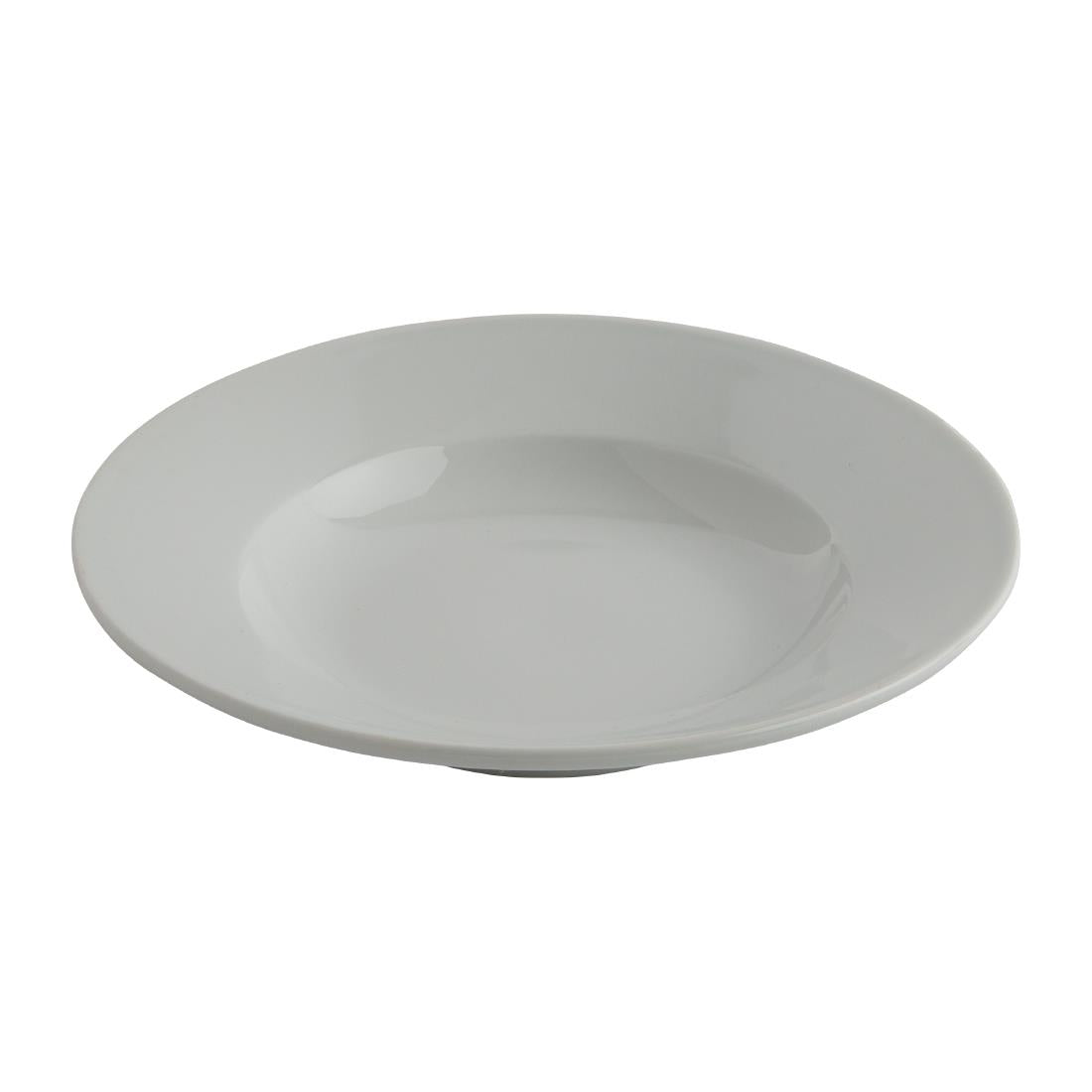 Olympia Athena Rimmed Soup and Pasta Bowls 228mm/9" (6 Pack)