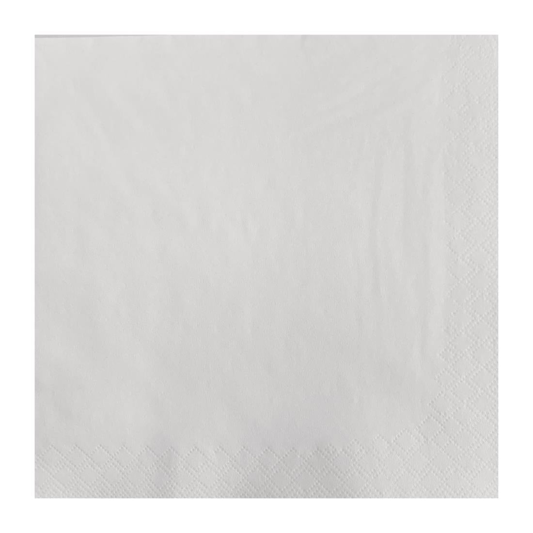 Fasana Dinner Napkin White 400x400mm 3ply 1/4 Fold (1000 Pack)