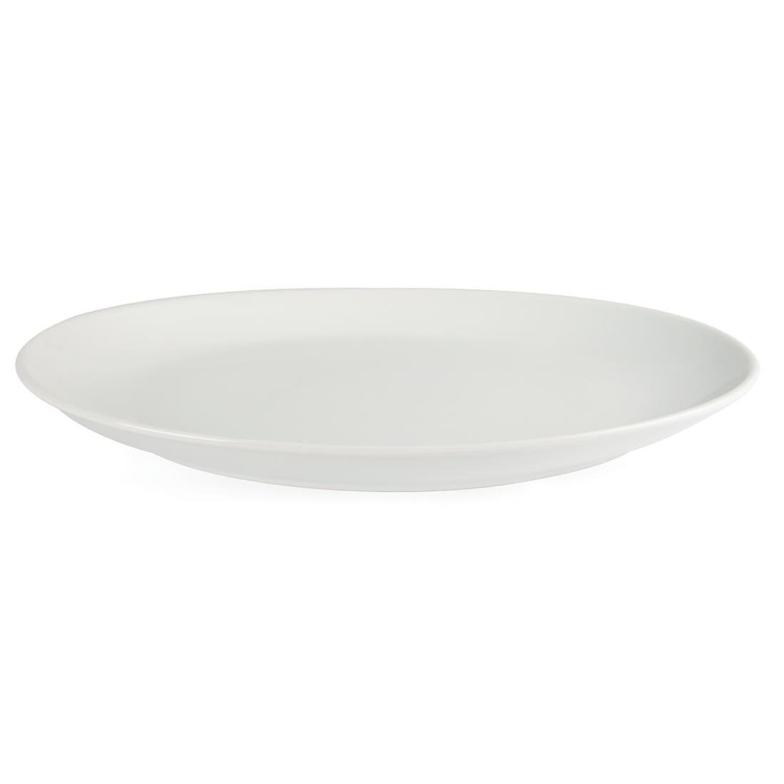 Olympia Whiteware French Deep Oval Plate 500mm
