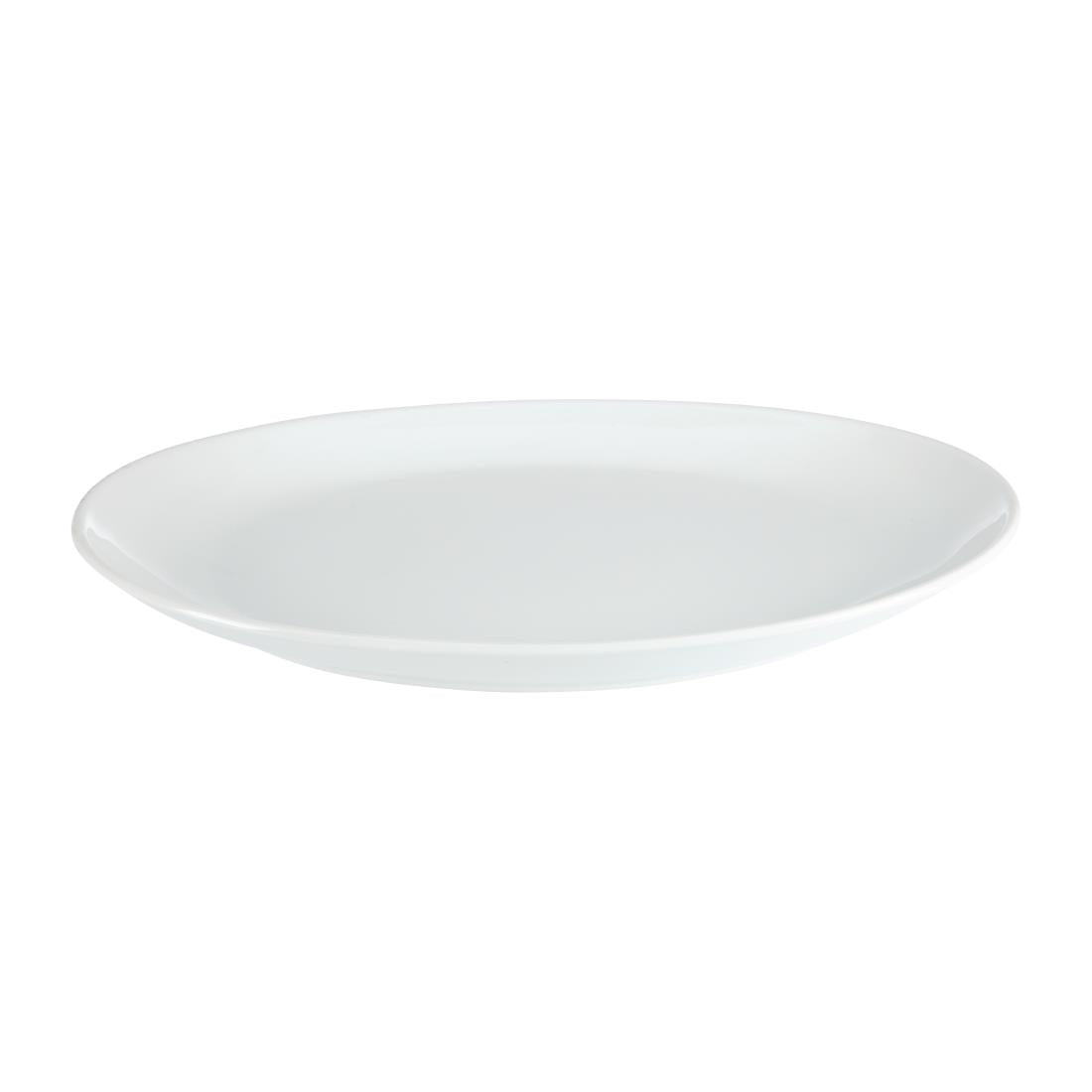 Olympia Whiteware French Deep Oval Plate 500mm