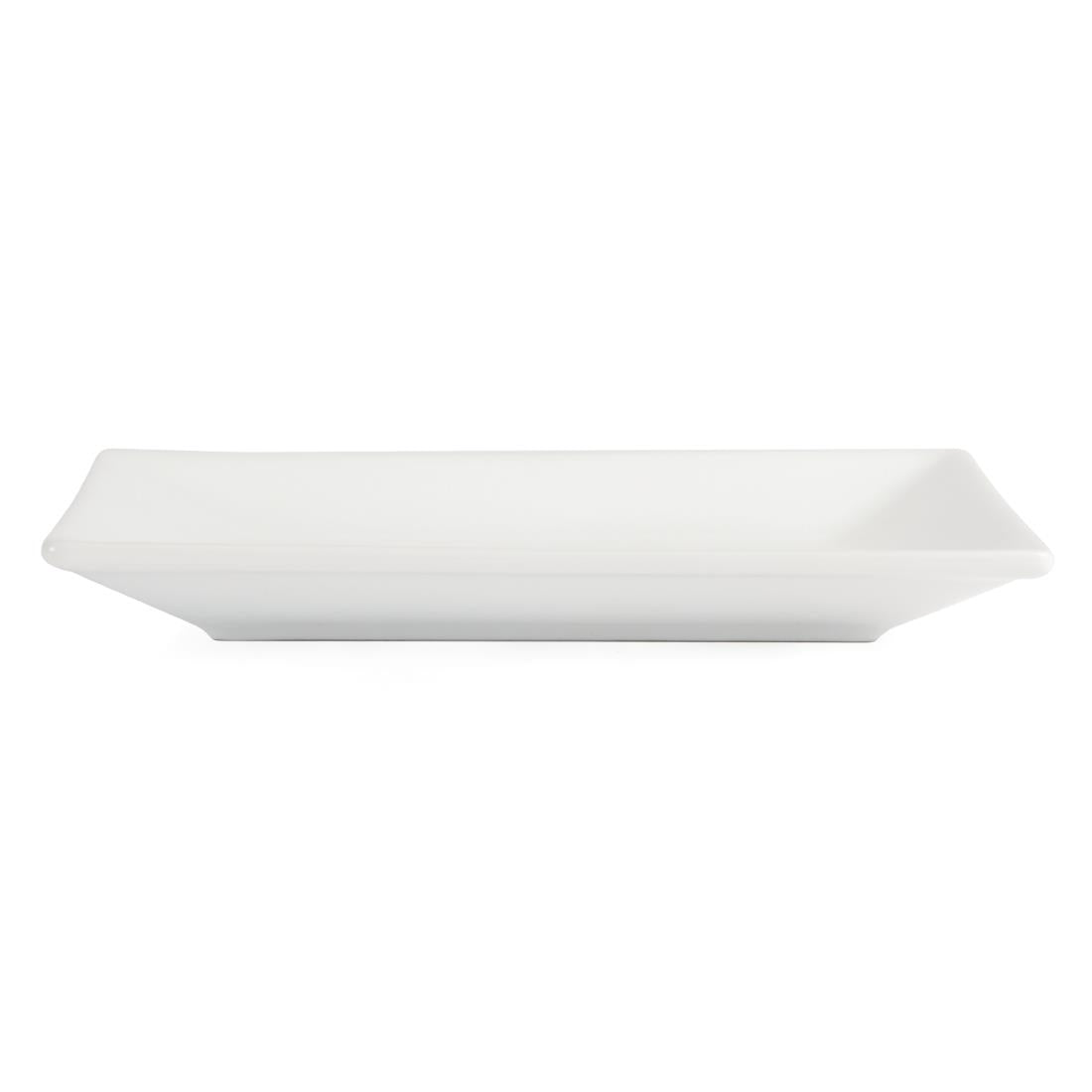 Olympia Whiteware Serving Rectangular Platters 200x 130mm (6 pack)