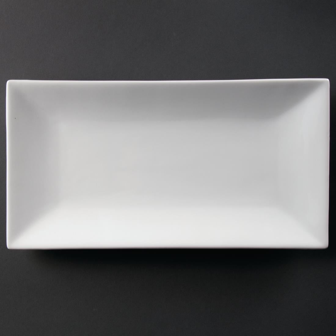 Olympia Whiteware Serving Rectangular Platter 380mm