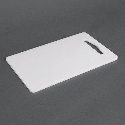 Hygiplas Low Density Cutting Board White 250x150x6mm