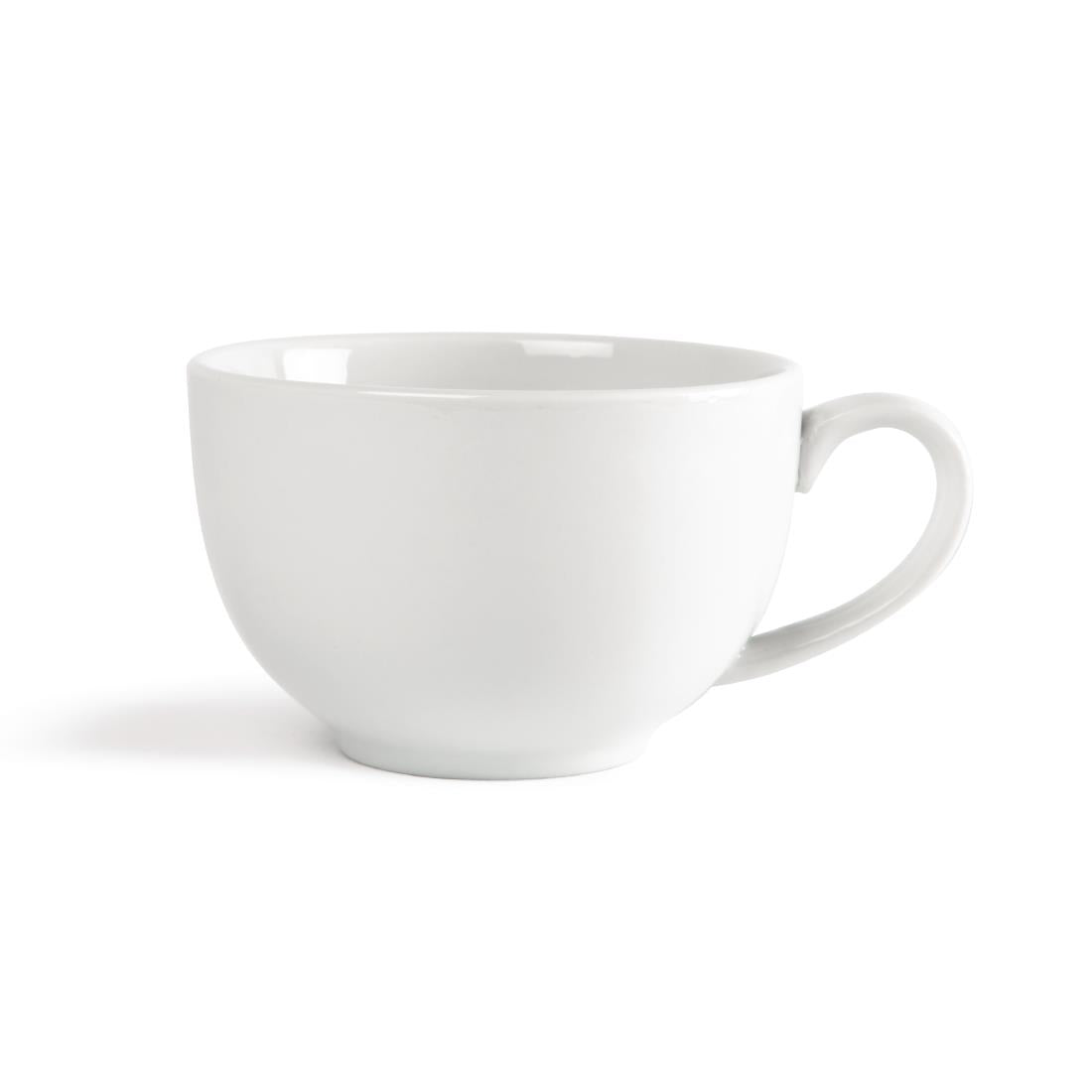 Olympia Whiteware Elegant Cups 230ml 8oz (12 Pack)