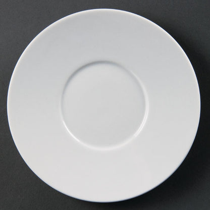 Olympia Whiteware Elegant Saucers 148mm (12 pack)