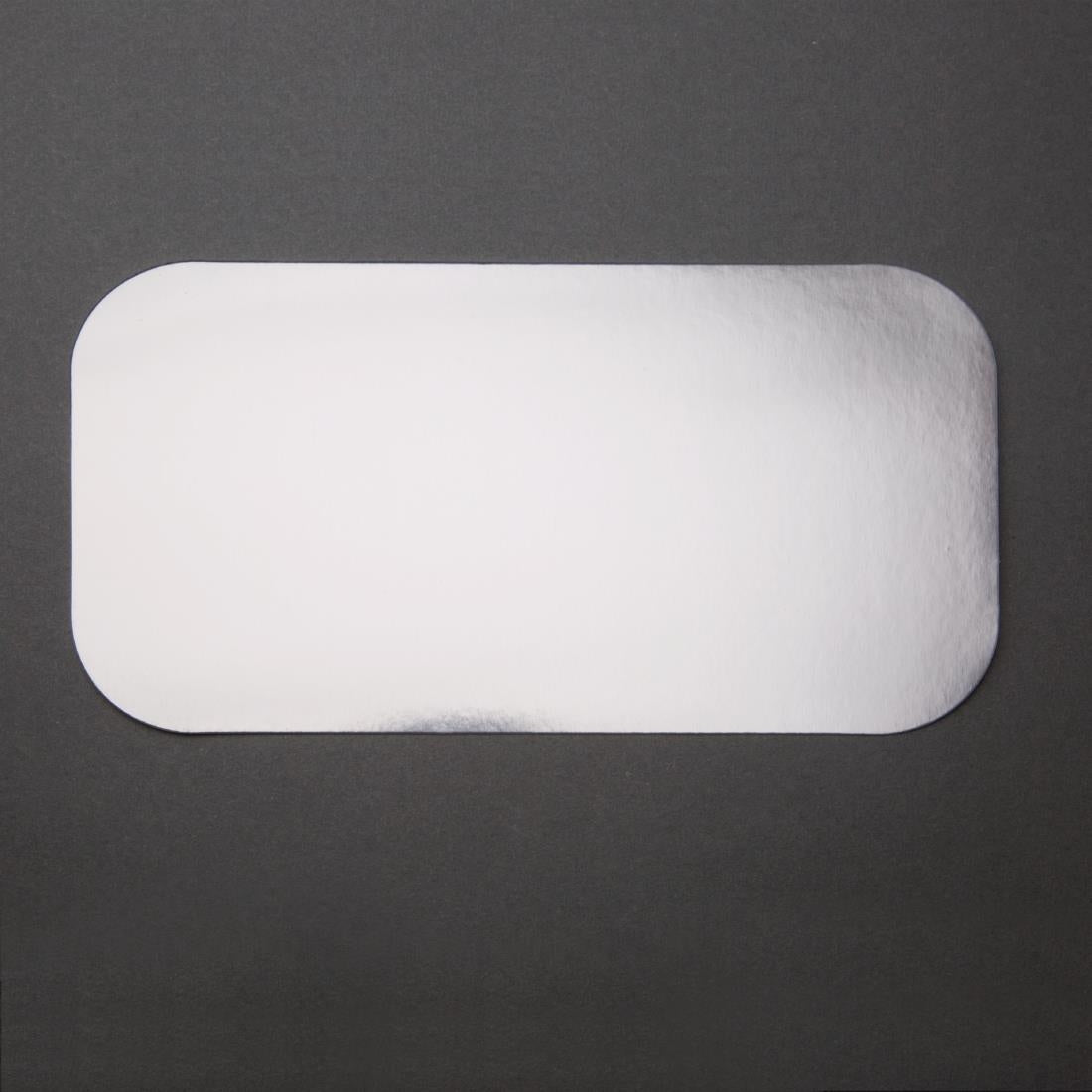 Fiesta Foil Container Waxed Lids Large (500 Pack)