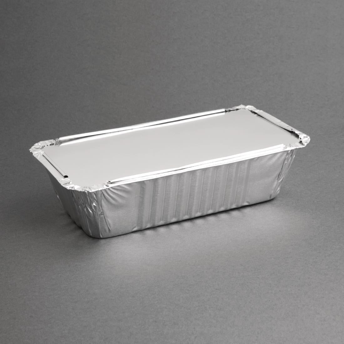 Fiesta Foil Container Waxed Lids Large (500 Pack)
